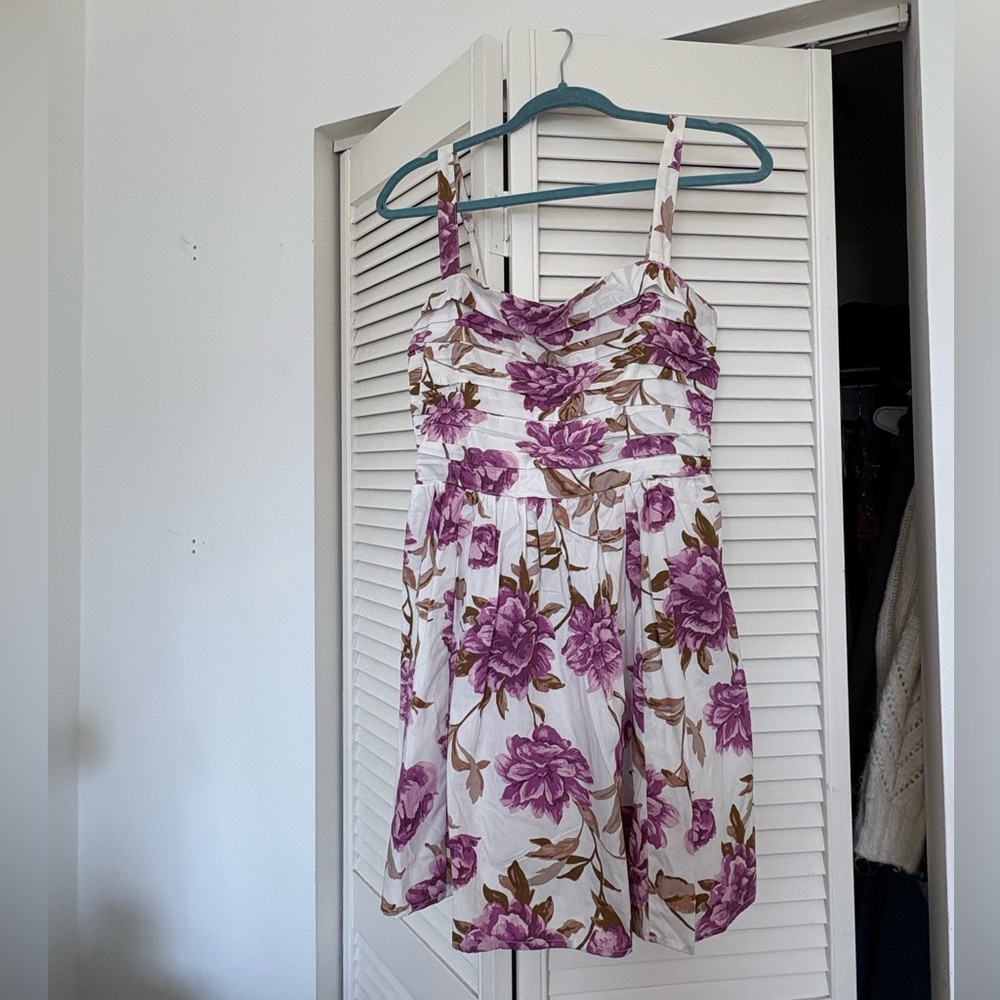 Abercrombie & Fitch Purple Floral Dress